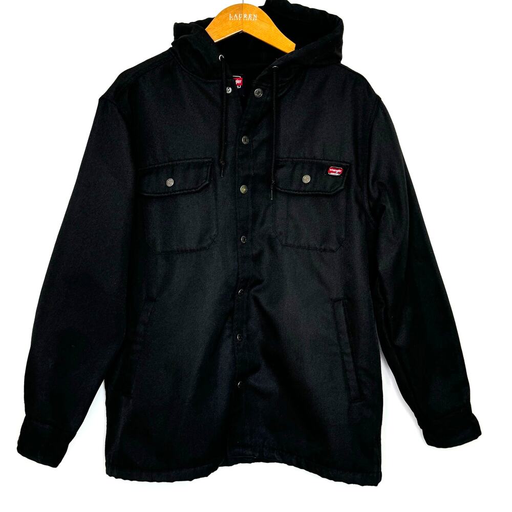 Wrangler Workwear fleece lined hooded jacket‎